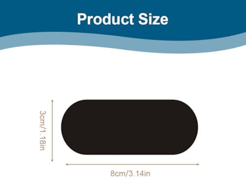 Kit 2 Stickers Réfléchissants Casque Moto - Visibilité et Adhérence Optimisée - Design Sobre - Homologuée en Taille Band