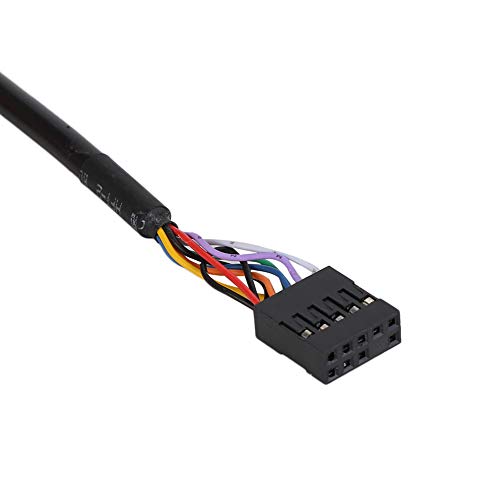Image of USB 3.0 Dual Port & HD-Audio Front Panel, Computer Expansion Board 2 USB 3.0 Port hubs with 55cm Extension Cable, (Audio & Mic & USB)