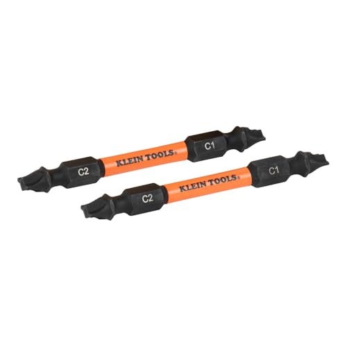 Klein Tools 32497HD Replacement Bit for Klein Tools Multi-Bit Screwdriver/Nut Drivers for Cat. Nos. 32315HD 32305HD Impact-Rated ProFlex Bits #1 Combo and #2 Combo Tips