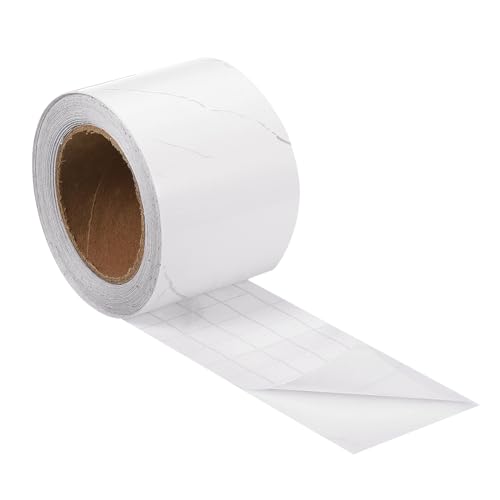 Image of uxcell Wood Grain Tape, 2 inch x33 Ft Self Adhesive Wood Grain Repair Patch for Baseboards, Doors, Floor Repair, Furniture Home Decor Gray Line