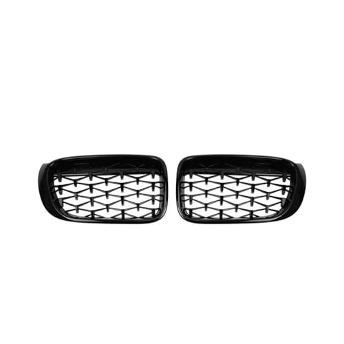 Calandre avant en diamant BMW F10 F11 F18 en ABS noir double fente