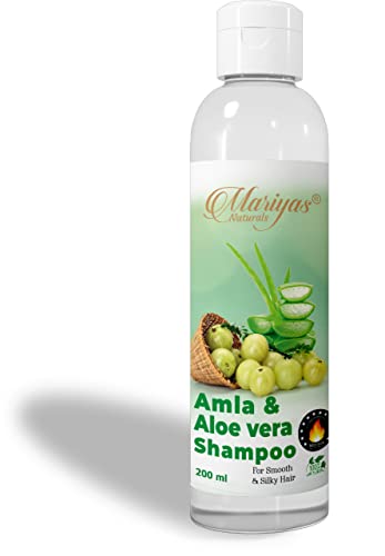 MARIYAS HERBAL HAIR CARE OIL Mariyas Herbal Mariyas Natural Hair Care Kit | Mariyas Hair Oil,200Ml,Amla Aloevera Shampoo 200 Ml & Oil Treated Neem Wooden Comb (Handle Comb)