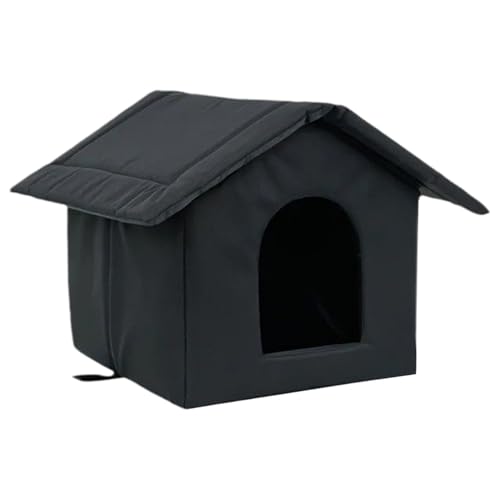 Rifugio Gatto Esterno - Cucce per Cani e Gatti Resistenti alle Intemperie,Mobili per Animali da Giardino Balcone Cortile Patio Interno Esterno Casa Soggiorno