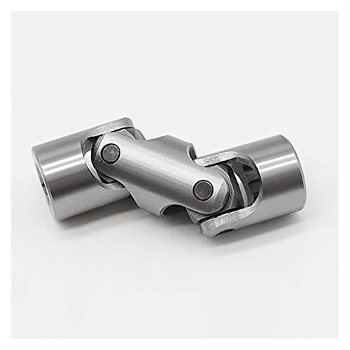 DINGGUANGHE-CUP Coupler Universal Joint Coupling Precision Single and Double Joint Telescopic Joint Bearing Shaft Coupler Metal (Inner Diameter : 01G)