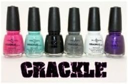 China Glaze Crackle Shatter 6 Bottle Set