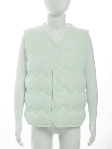 Boys Girls Puffer Winter Snow Vest Classic Waistcoat Padded Clothes Sleeveless Jacket Gilet4