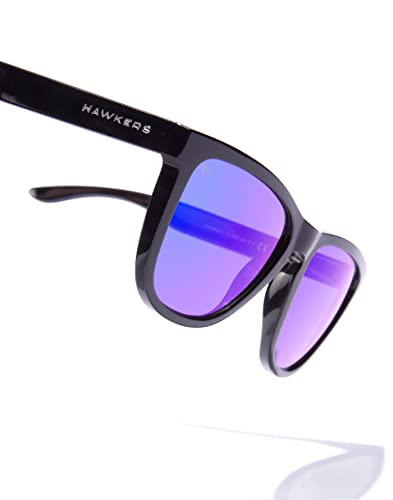 Image of Hawkers One Sunglasses for Men and Women - 100% UV400 Protection - Lightweight and Square Sunglasses
