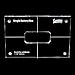 Dopro Acrylic Guitar Bass Battery Box Routing Template for Single Battery Box
