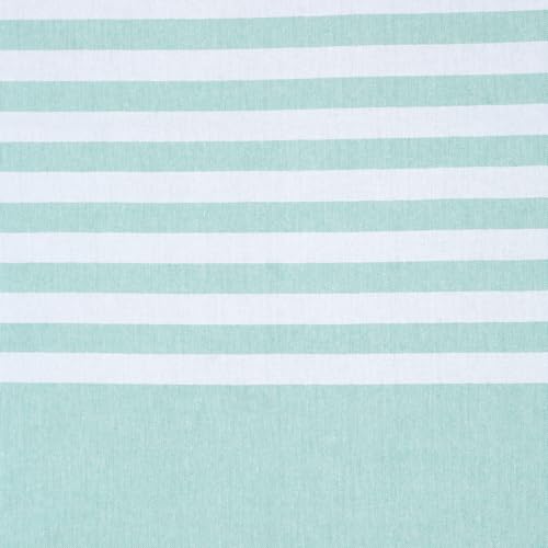 Image of Handmade Double Bedsheet 210 TC | Without Pillow Cover | Handloom Cotton Bedsheets | Double Bedsheet for Summer (Size 90X100 Inches, 7.5 x 8.3 Feet (Sea Green Light, Double Bed)