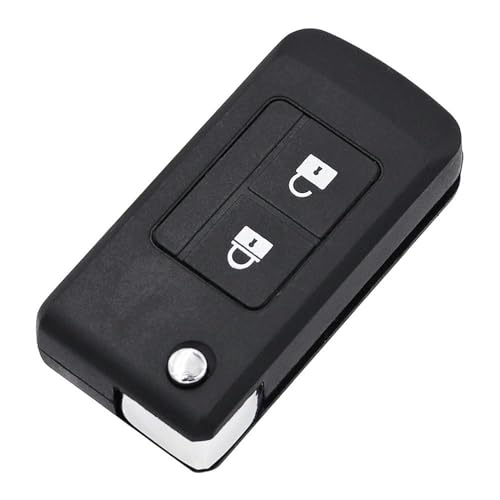 Coque clé compatible avec Subaru Forester 2000-2002 boîtier télécommande 2 boutons - 2