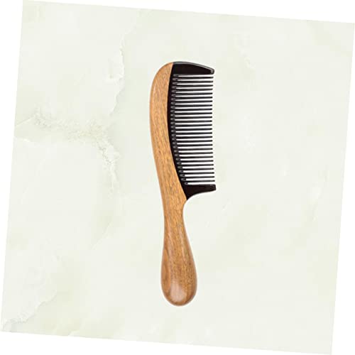 Peigne à queue en bois de santal pour un coiffage précis et soigné