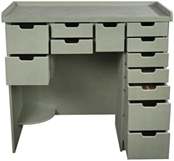 Jewellers Workbench, Nanofex Craftsman Workstation, Craft Table - Multiple surface option available (18mm UniMDF (moisture resistant))