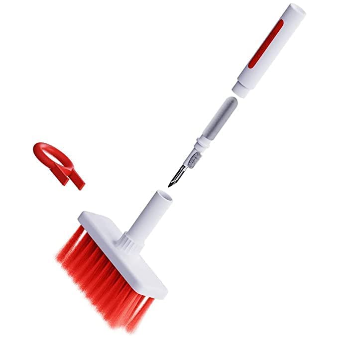 Multifunction Cleaning Brush Kit | Keyboard & Earbuds Cleaning Tool | Headphone, Laptop, Mobile, Camera & Electronics Cleaning Brush Set | Portable Dust Cleaning Kit-image-42