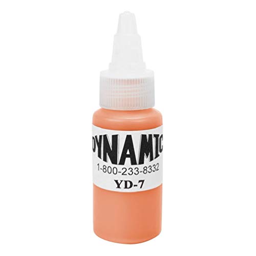 Dynamic Ink Golden Yellow Tattoo Ink 1oz Bottle