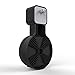 Suixing Outlet Wall Mount Holder Hanger for Echo Dot 3rd Gen, A Space-Saving with Cord Management for Smart Speakers Hide Messy Wires Place on Kitchen Bedroom & Bathroom(Black, 2Pack)