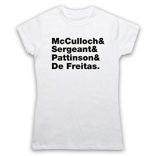 T-shirt McCulloch Bunnymen femmes coupe ajustée anti-déformation
