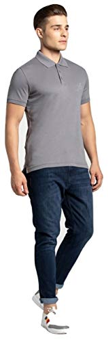 Image of Jockey Men Cotton Blend Solid Regular Fit Sport Polo T-Shirt