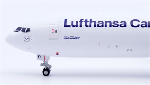 Modelo de avión Boeing B777F Lufthansa escala 1/400 réplica coleccionable 7