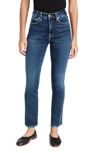 GOOD LEGS STRAIGHT JEANS IN BLACK340 BY GOOD AMERICAN