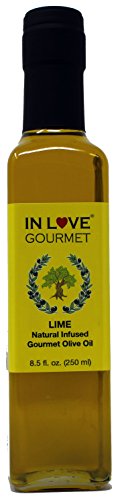 Aceite gourmet de oliva con infusión natural de lima 250 ml