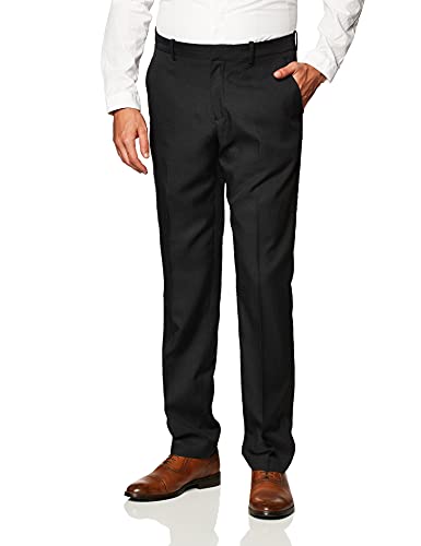 Perry Ellis Men s Portfolio Modern Fit Performance Pant, Black Check, 36x32