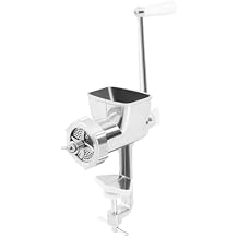 Manual Animal Feed Food Pellet Machine, Pet Dog Cat Food Pellet Mell Maker Machine Manual Birds Fishing Bait Granulator w/1.5mm/2mm/2.5mm/3mm/8mm Pellet Plates for Home Pet Stores & Zoos