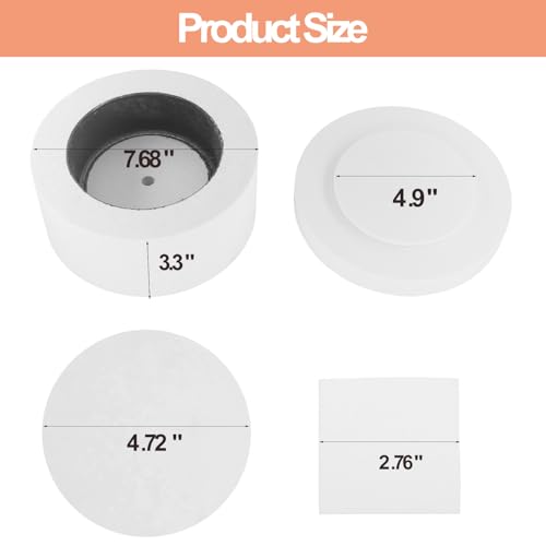 Forno de micro-ondas profissional grande para fusão de vidro com 50 folhas, papel de estufa, fusão de vidro, faça você mesmo, suprimentos de artesanato para fabricação de joias - Imagem 2