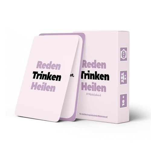 Kartenvibe – Reden, Trinken, Heilen – Deeptalk-Trinkspiel für Frauen mit Fragen zum Lachen, Nachdenken & Heilen | Perfekt für Mädelsabende, Girls’ Nights & Partys