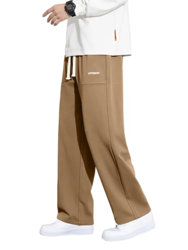 Image of Samfor Mid Rise Stretchable Baggy Track Pants for Men - Premium Polycotton Causal Baggy Fit Jogger