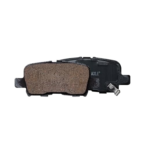 Image of Detroit Axle - Rear Brake Pads for 2003-2008 Honda Pilot, 2002-2004 Odyssey, 2001-2006 Acura MDX, Ceramic Brake Pads w /Hardware Replacement