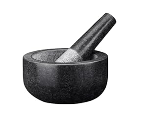 Simpa New Granite Mortar & Pestle Set 16cm
