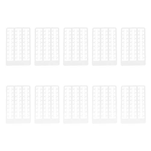 LEIPUPA 60 Unidades de Pesca Boilie Pára em Forma de V Rolha de Isca para Pellets Carne Milho para C