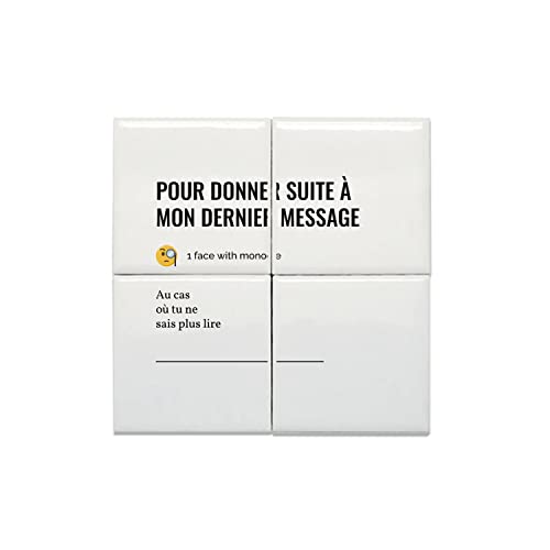 Carreaux Céramique Décoratif 20x20 cm Idée Cadeau Bureau Collègue Humour Travail