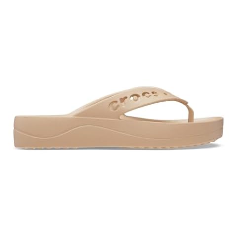 Crocs Women's Baya Platform Flip Flop in Chai Cover