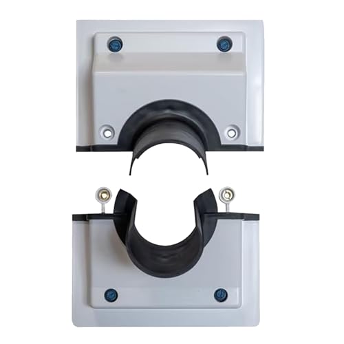 HVAC Wanddurchführung für Kältemittelleitungen | Klimaanlage Leitungsabdeckungen für den Außenbereich | Schutzmanschette für Klimaanlagen Rohre...