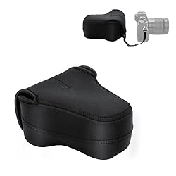 JJC, Estuche de la Cámara sin Espejo para Fuji Fuj...: Compatibilidad: la funda de cámara de neopreno se adapta a una cámara con una lente de hasta 5x3.3x5.1 ". Consulte la descripción de la cámara con detalles de los modelos de lentes Protección: la bolsa de la cámara con material suave y acolchado alma...