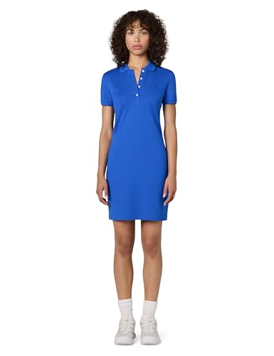 Image of Lacoste Women's Slim Fit Stretch Petit Pique Polo Dress