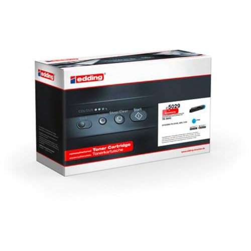 Toner EDD-5029 cyan edding remplace Kyocera TK-580C de 2800 pages
