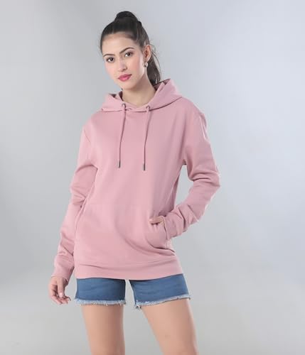 Image of TURMS Anti Stain Men's Hoodie | Anti Odor Water Repellent | Cotton Blend Casual Travel Edition Hooded Sweatshirt | Winter Wear Pullover