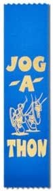 Amazon.com: Flat Blue Satin 'Jog-A-Thon' Ribbons (qty 25) : Arts ...