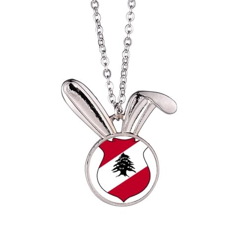 Collier Liban pendentif emblème national pour affirmer votre fierté culturelle