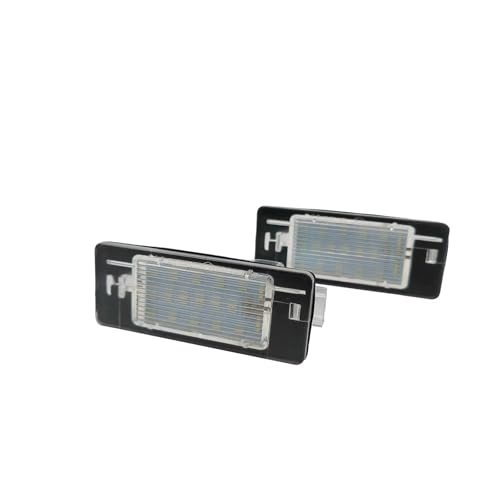 Luz LED de matrícula potente para Opel Vectra C Estate 2002-2008 con iluminación blanca, 2 uds