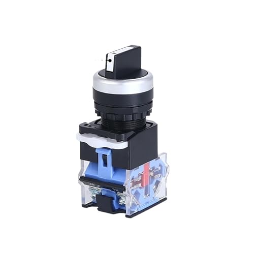 Bouton autobloquant 3 vitesses LA38-11X2 avec double contact normalement ouvert