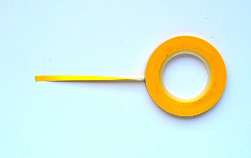 Jumbo YELLOW Color Violin Fingering Tape 300" Inches for Fretboard Note Positions