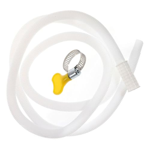 Lurrose エアコンドレンパイプ プールの排水管 ユニット 庭のホース用の水ノズル 洗濯機の排水ホース 結露 詐欺 ポータブル 排水ホース エアコン用ユニバーサルドレン 交流排水ホース