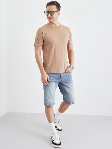 Image of Pivl Men's Summer Striped Style Trendy t Shirt
