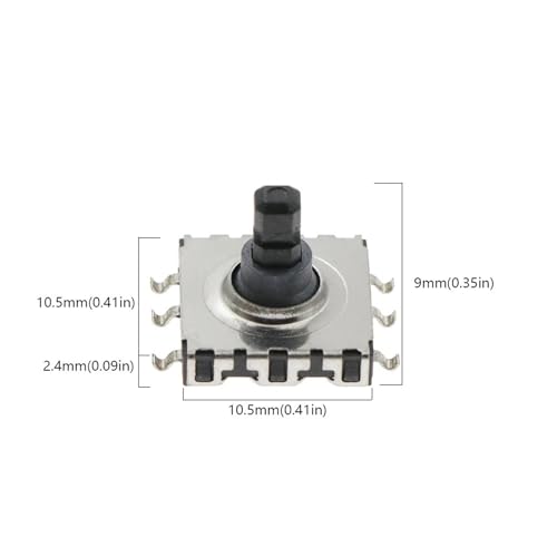 Botón de reinicio táctil multifunción de 10x10x9 mm para reparar mandos de consolas 5