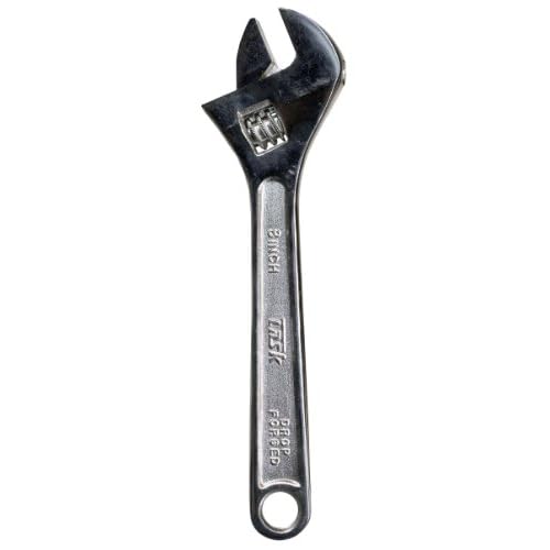 Task Tools T7908 Adjustable Wrench, 8-Inch