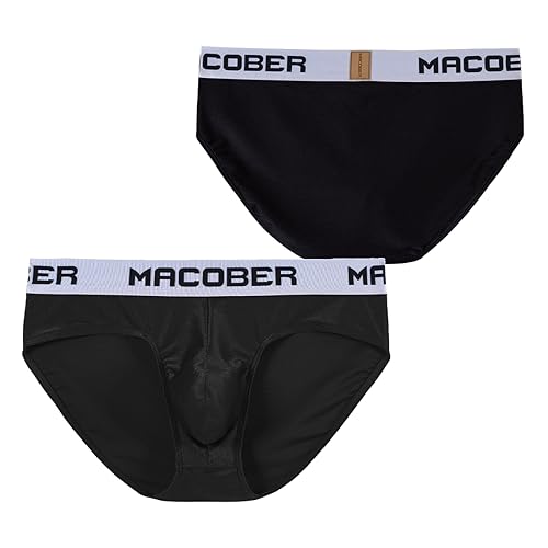 JINSHI Men’s Underwear Briefs,Shiny Ice Silk,Low Rise Bikini Briefs,Tag-free Briefs,Soft Underwear for Men2