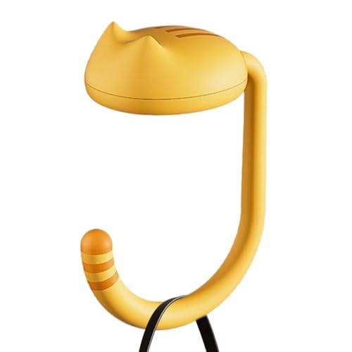 Dmuzsoih Support de sac à main pour bureau, crochet de sac pour bureau, Porte-monnaie de bureau en queue de chat mignon, Organisateur de bureau, support de bord de table multifonctionnel permettant